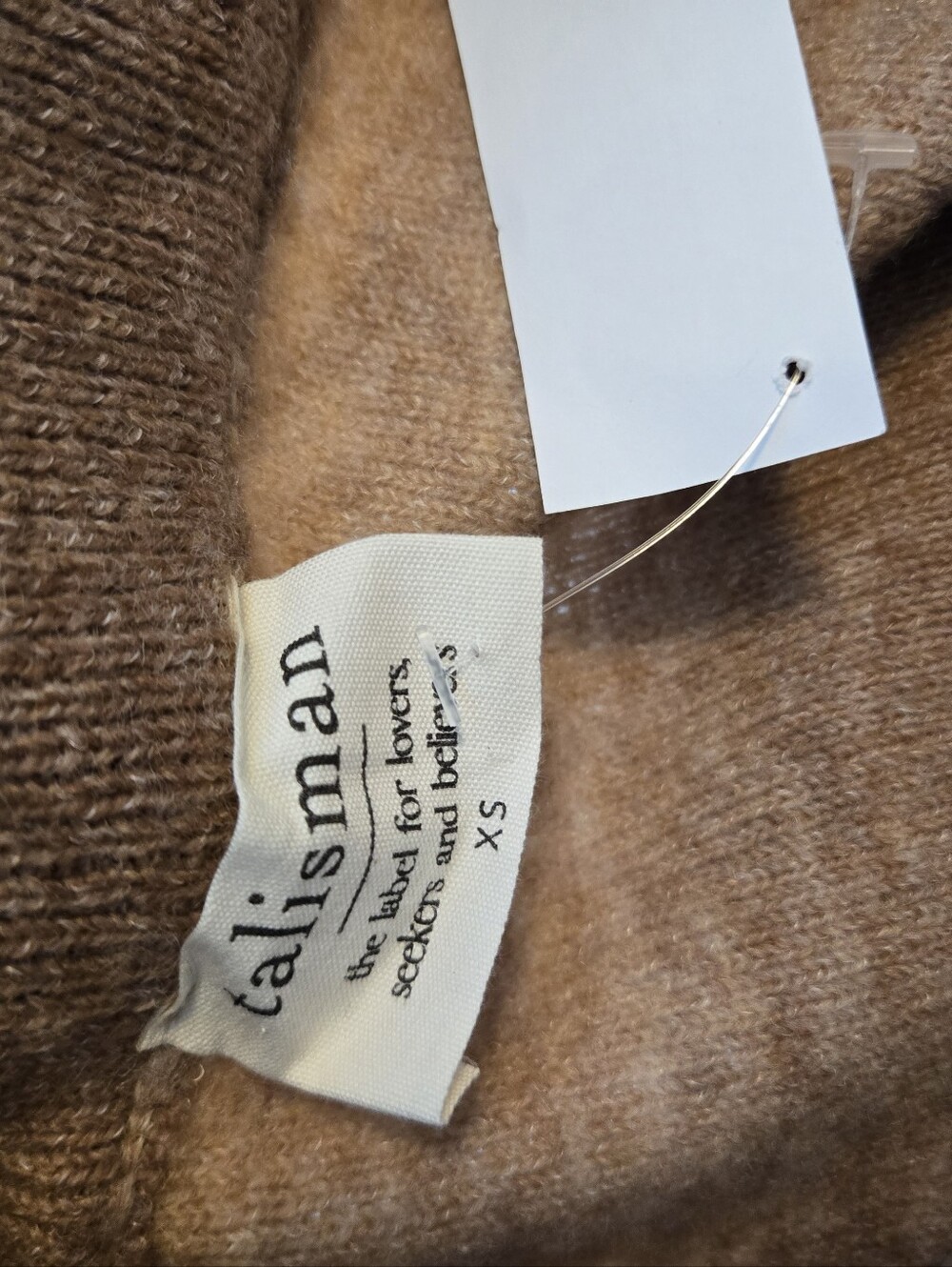 Talisman Caramel Ombre Knit A-line Midi Skirt Size XS - Picture 4 of 6